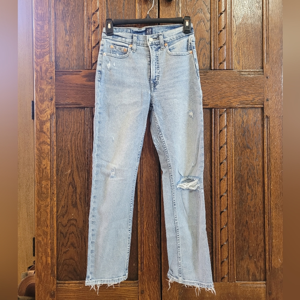 GAP High Rise Cigarette Jean NWOT
